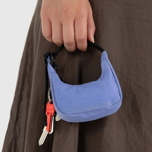 NWT Baggu Crescent Bag Charm - Cornflower - Picture 3 of 5